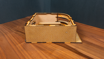 Curved Movie Theater - City Building 01 MDF Kit