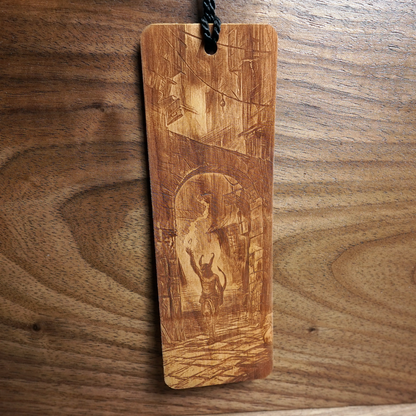 Fantasy Adventurer Wooden Veneer Bookmarks