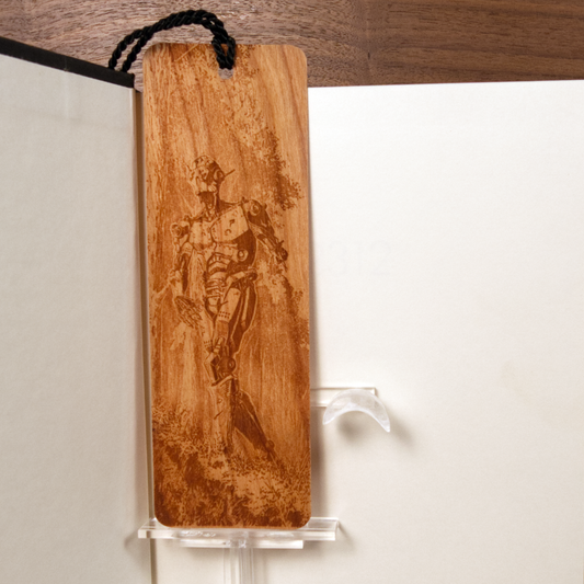Sci Fi Series Wooden Veneer Bookmarks